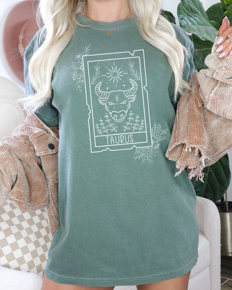 Zodiac Taurus Astrology Graphic Classic Unisex T-Shirt | 5To9Style