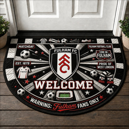 Premier League Football All Teams Custom Quilted Print Premium Welcome Mat – Personalized Baseball Doormat - 5to9style