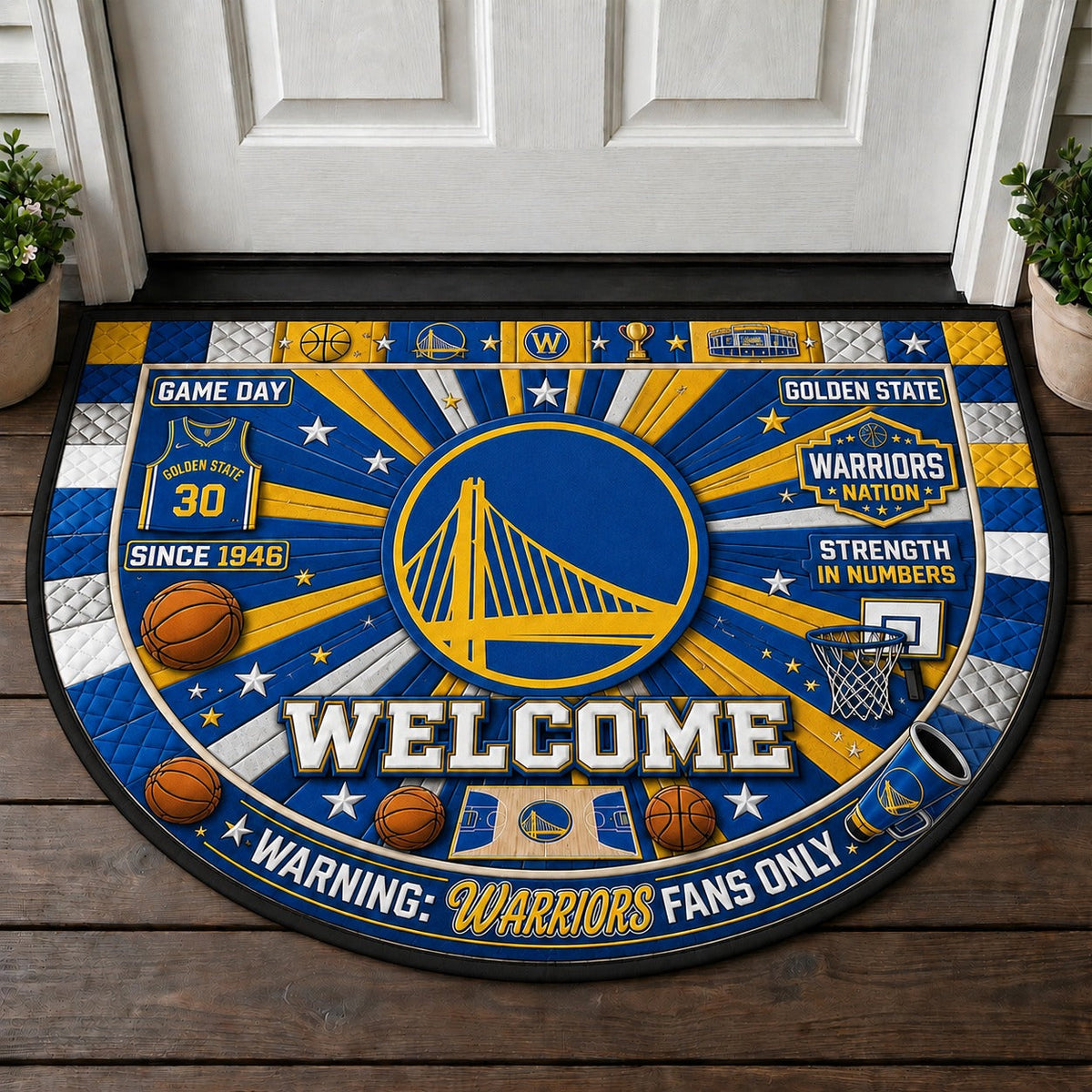 Basketball All Teams Custom Premium Welcome Mat – Personalized  Doormat