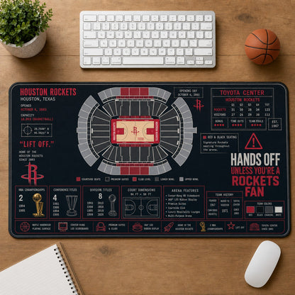 All Baseketball Stadiums Arena Blueprint Desk Mat Mouse Pad Plus Size Trending - 5to9style
