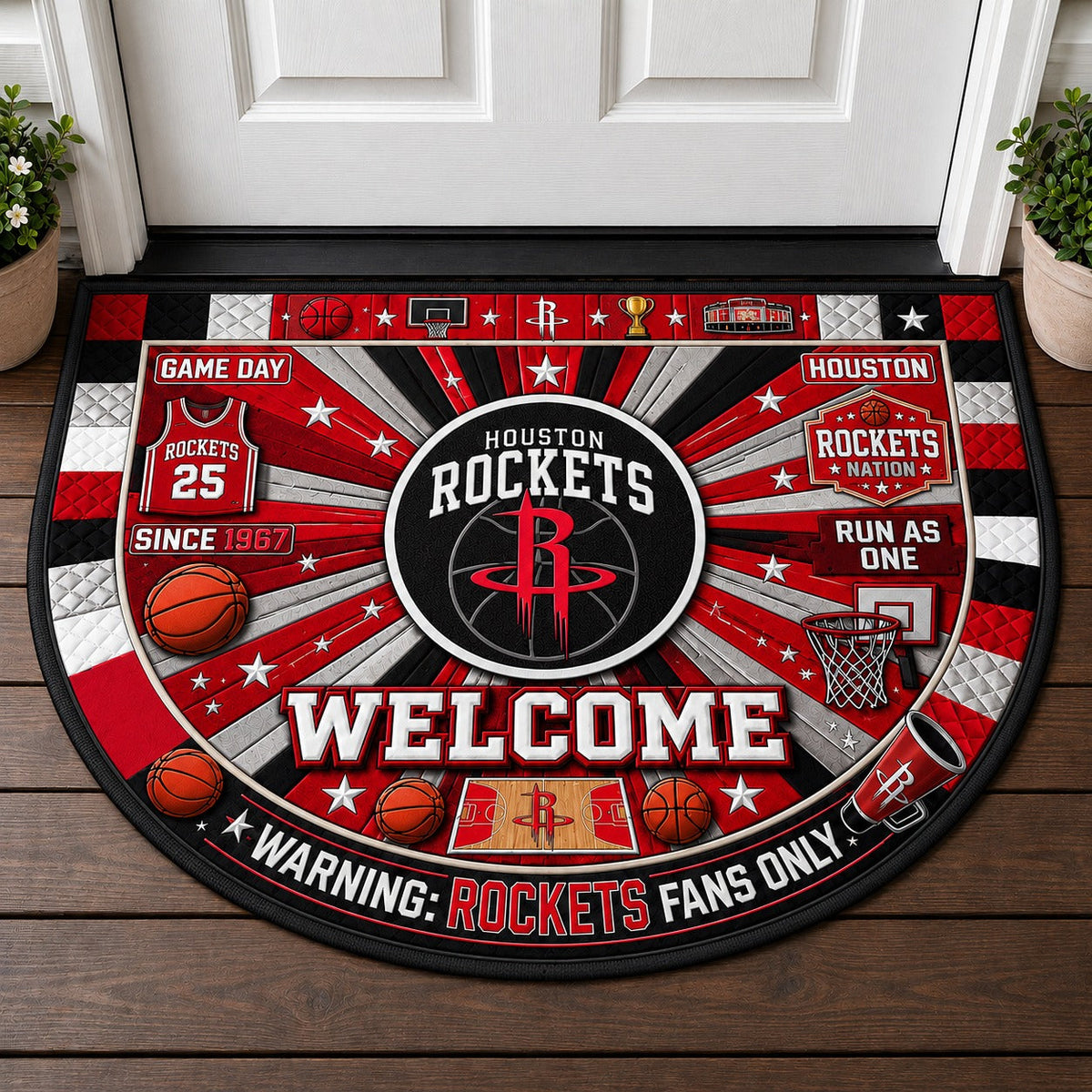 Basketball All Teams Custom Premium Welcome Mat – Personalized  Doormat