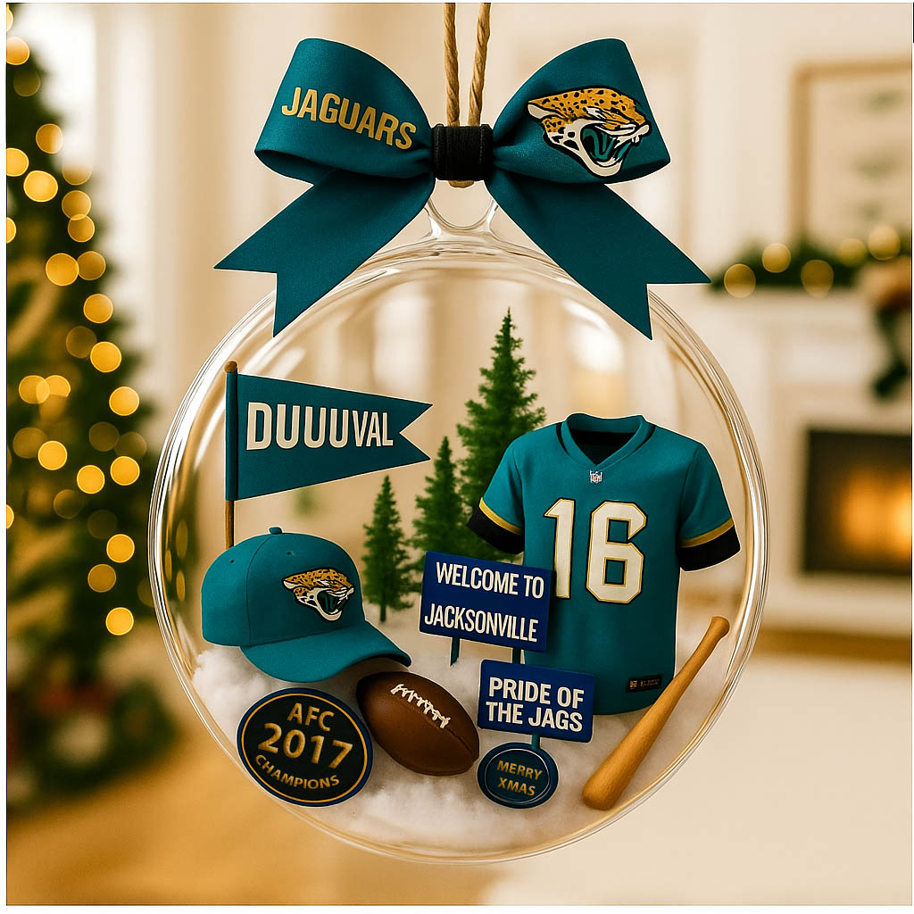 Christmas tree pendant with cute mascot and uniform of American baseball team - Ornament