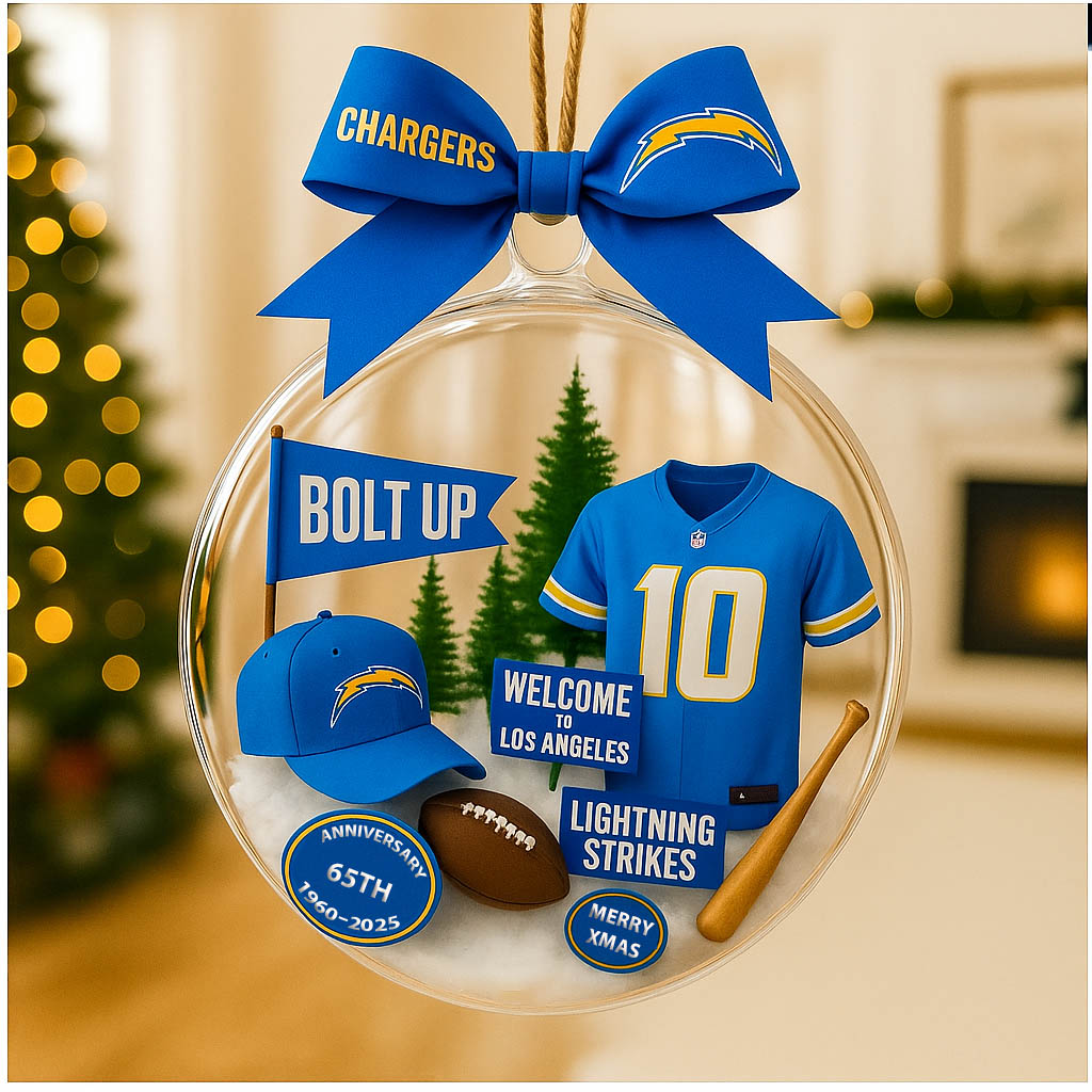 Christmas tree pendant with cute mascot and uniform of American baseball team - Ornament