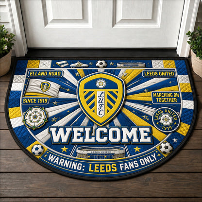 Premier League Football All Teams Custom Quilted Print Premium Welcome Mat – Personalized Baseball Doormat - 5to9style