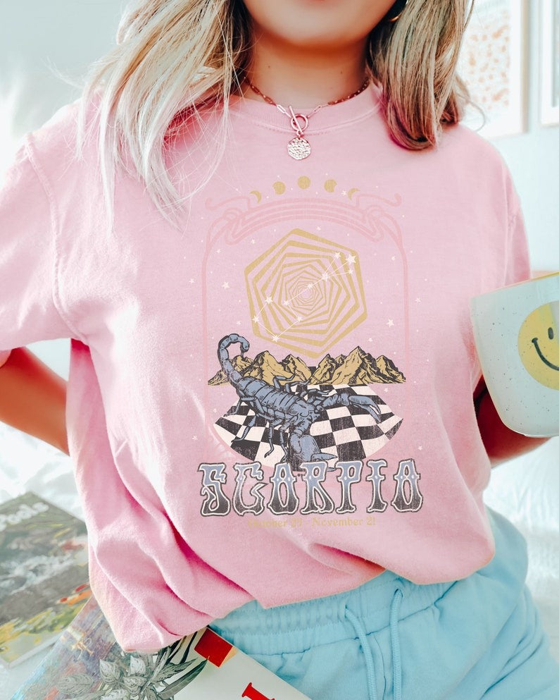 Zodiac Scorpio Astrology Graphic Classic Unisex T-Shirt | 5To9Style