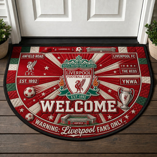 Football All Teams Custom Quilted Print Premium Welcome Mat - 5to9style