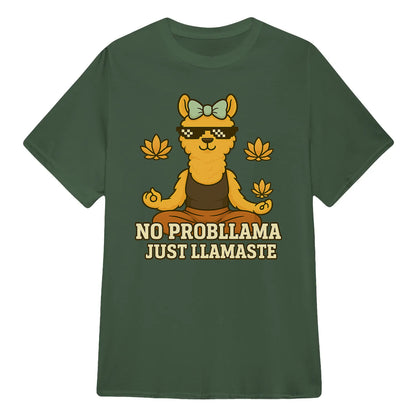No Probllamaa Just Llamaste Chill Llama Yoga Classic Unisex T-Shirt | 5To9Style