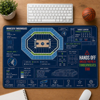 All Baseketball Stadiums Arena Blueprint Desk Mat Mouse Pad Plus Size Trending - 5to9style