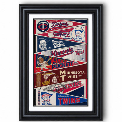 All Baseball Teams Vintage Anniversary For Baseball Fans Poster No Frame - Vertical Poster - 5to9vibe