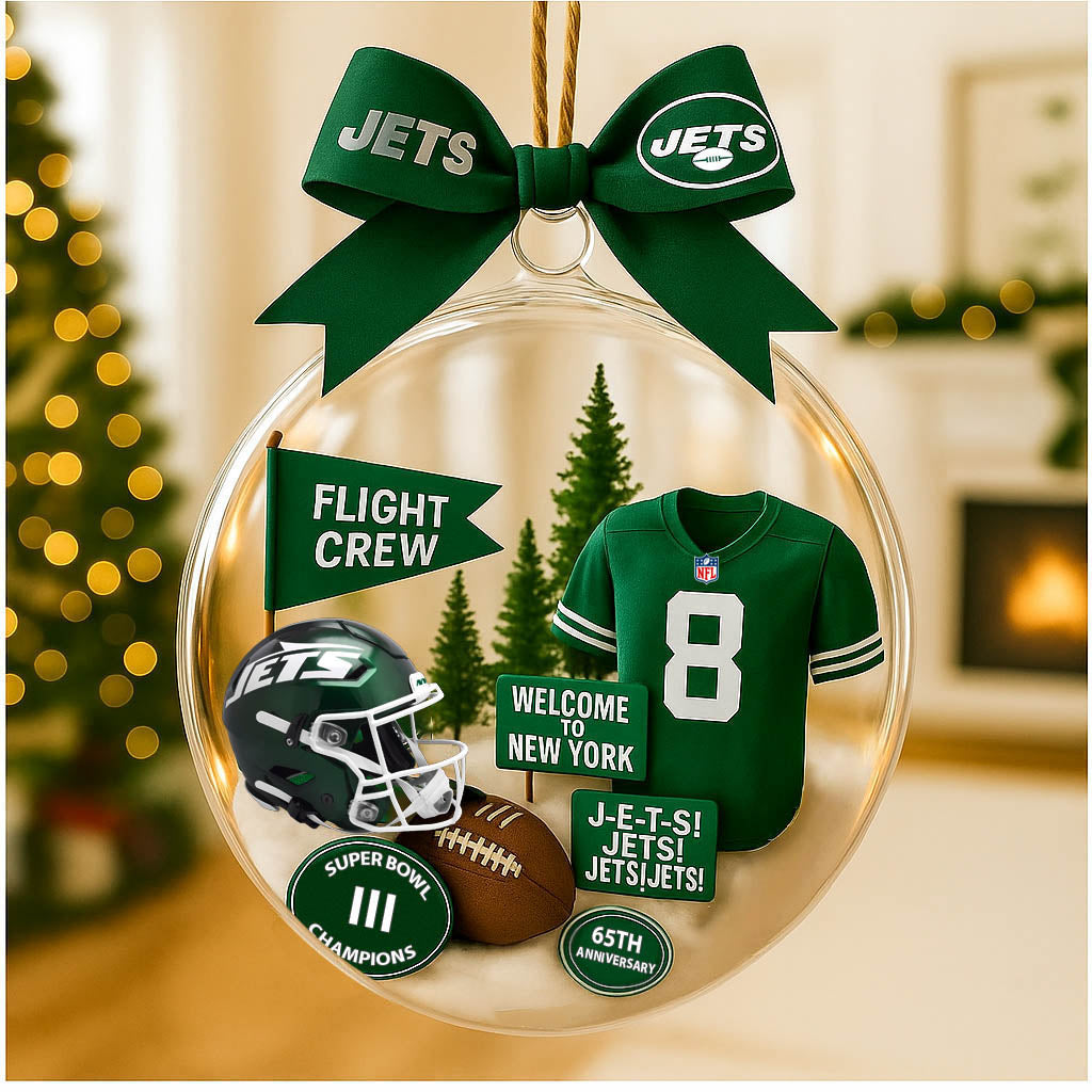 Lad baseball Christmas tree pendant with cute mascot and uniform of American baseball, football team - Ornament