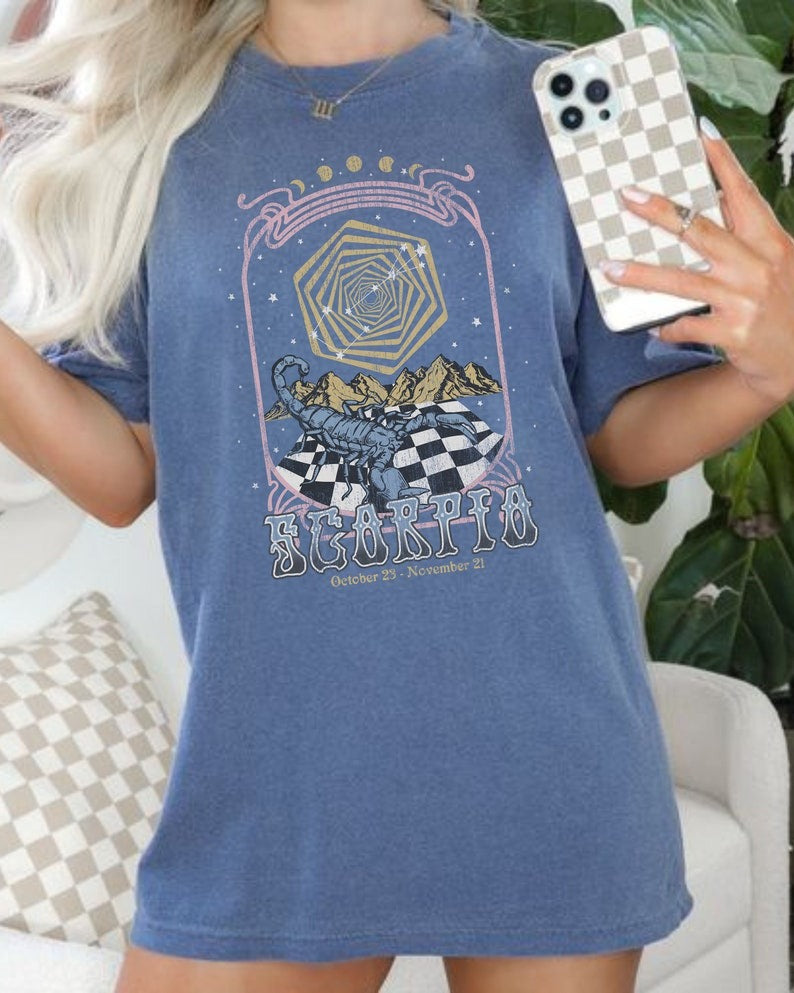 Zodiac Scorpio Astrology Graphic Classic Unisex T-Shirt | 5To9Style