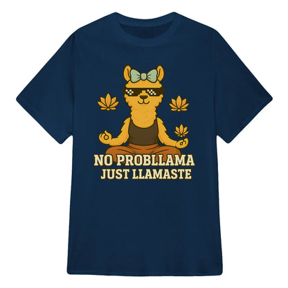 No Probllamaa Just Llamaste Chill Llama Yoga Classic Unisex T-Shirt | 5To9Style