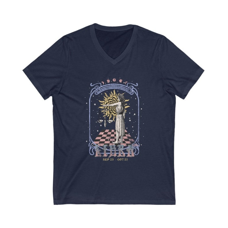 Zodiac Libra Astrology Graphic Classic Unisex T-Shirt | 5To9Style