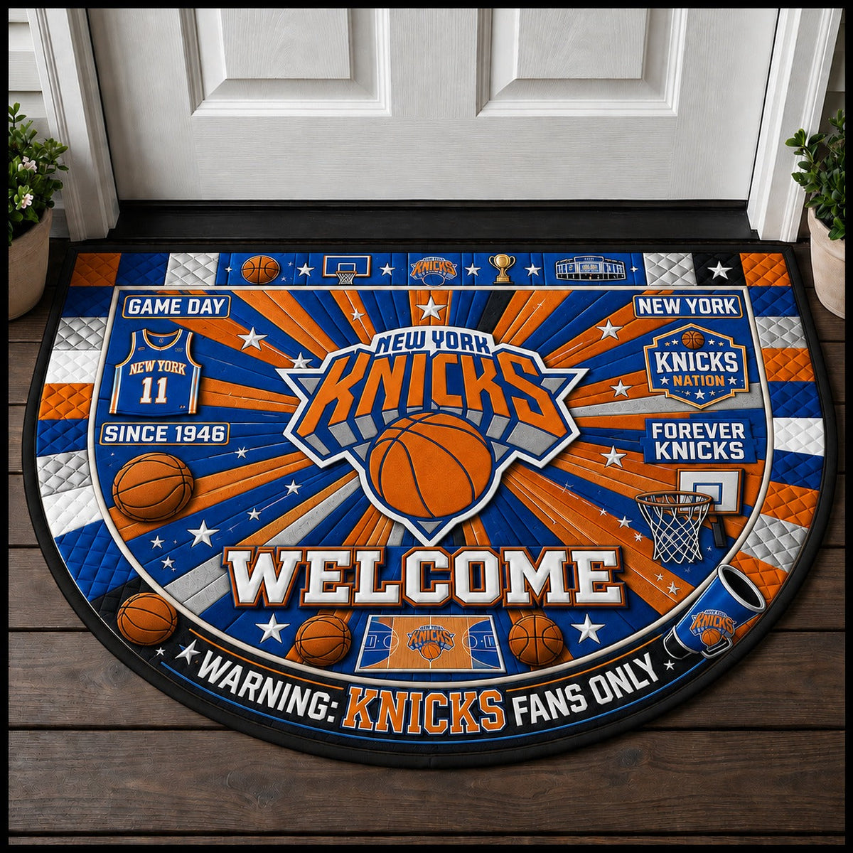 Basketball All Teams Custom Premium Welcome Mat – Personalized  Doormat