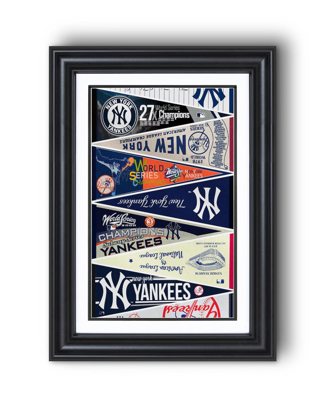 All Baseball Teams Vintage Anniversary For Baseball Fans Poster No Frame - Vertical Poster - 5to9vibe