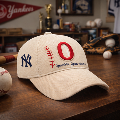 Baseball Personalized Letter 250th Anniversary USA  Unisex Baseball Cap