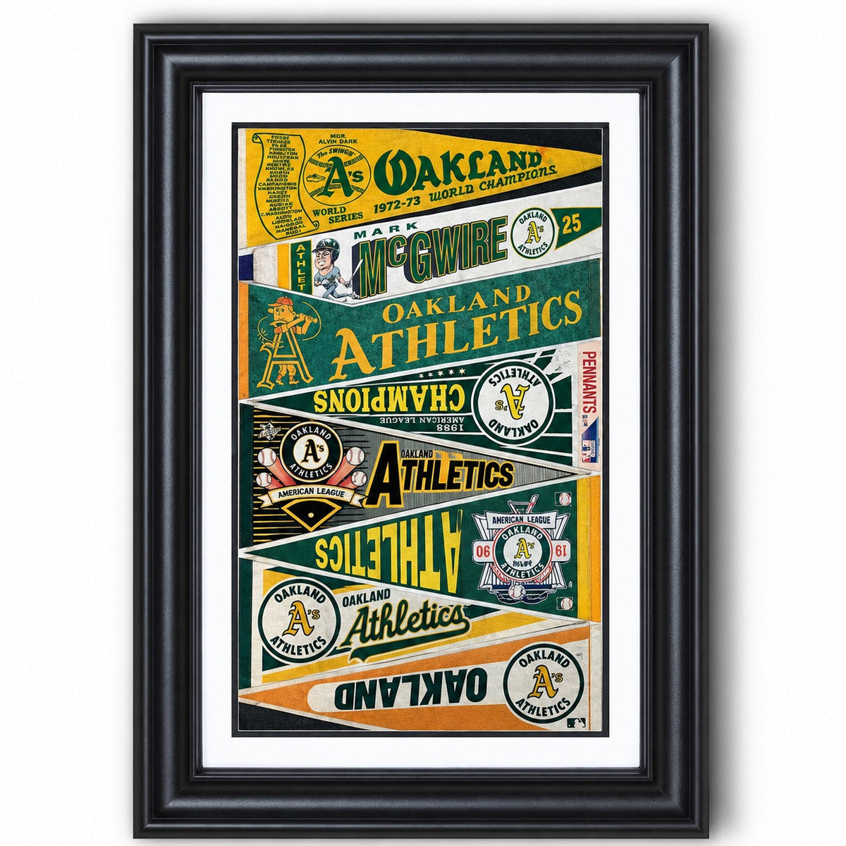 All Baseball Teams Vintage Anniversary For Baseball Fans Poster No Frame - Vertical Poster - 5to9vibe