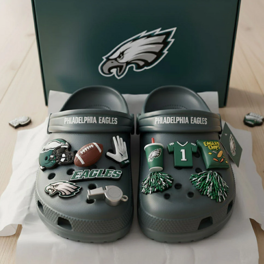 Hot trending P. Eagles Football Champion 2025 Crocs Charms