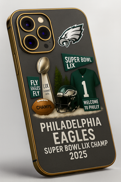 Football Phone Case P.Eagles Football Champion 2025 Phone Case