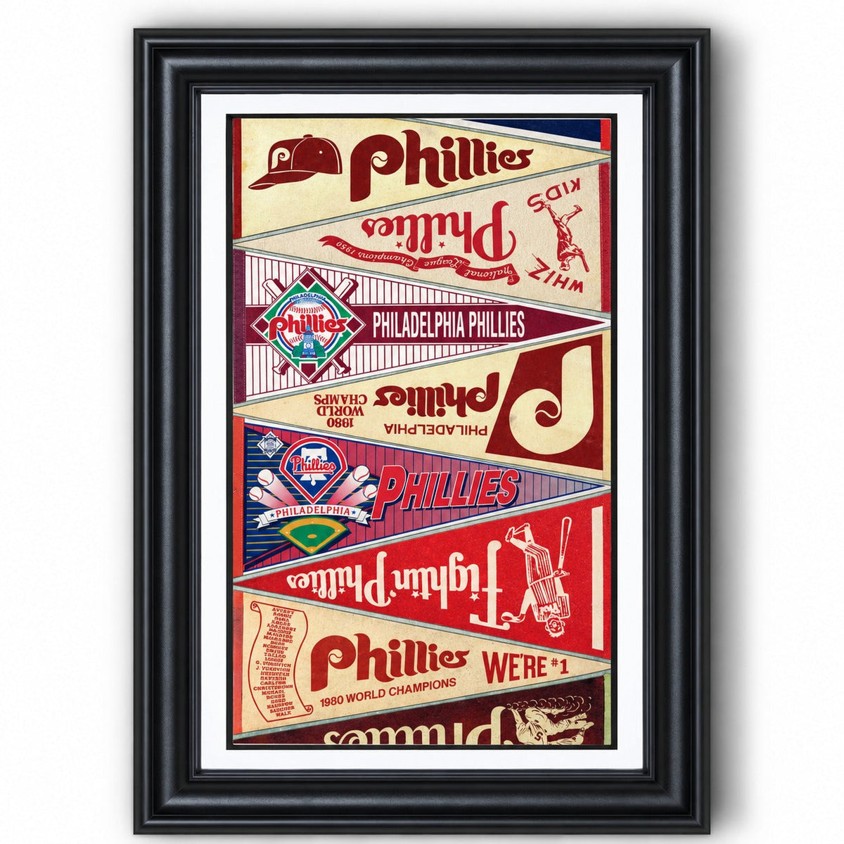 All Baseball Teams Vintage Anniversary For Baseball Fans Poster No Frame - Vertical Poster - 5to9vibe