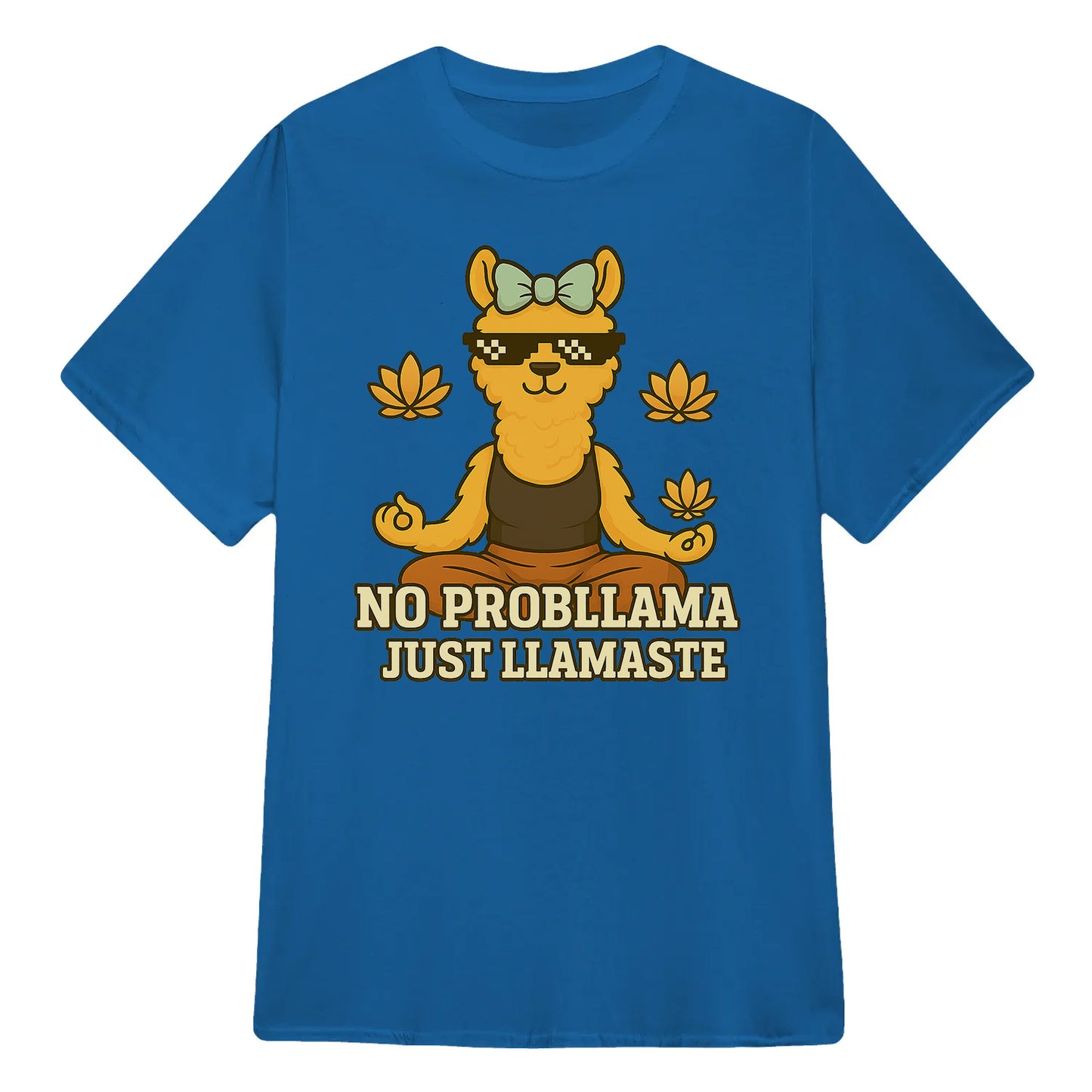 No Probllamaa Just Llamaste Chill Llama Yoga Classic Unisex T-Shirt | 5To9Style
