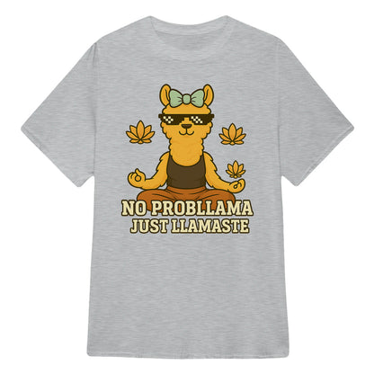 No Probllamaa Just Llamaste Chill Llama Yoga Classic Unisex T-Shirt | 5To9Style