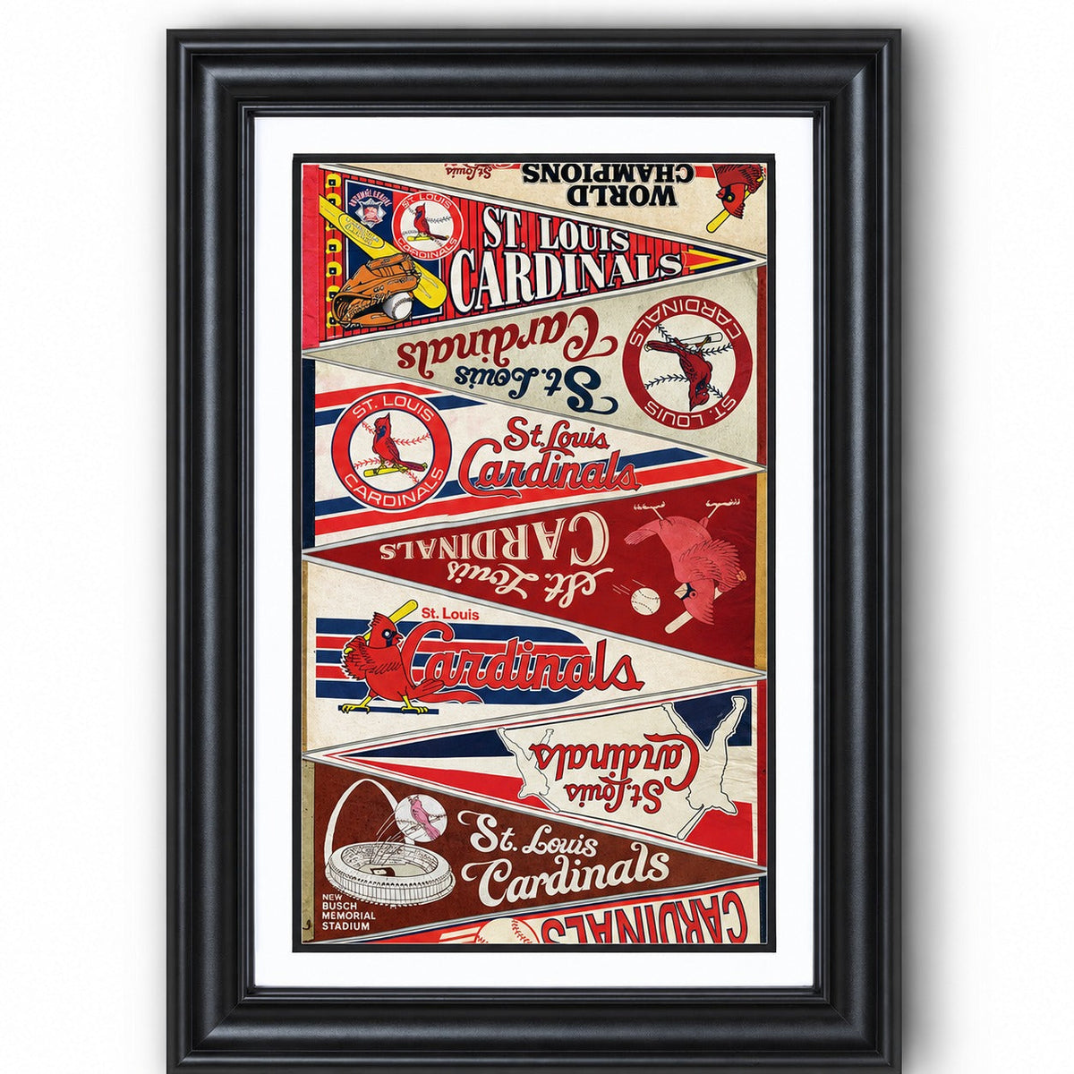All Baseball Teams Vintage Anniversary For Baseball Fans Poster No Frame - Vertical Poster - 5to9vibe