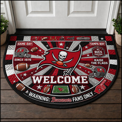 Football All Teams Custom Premium Welcome Mat – Personalized Doormat