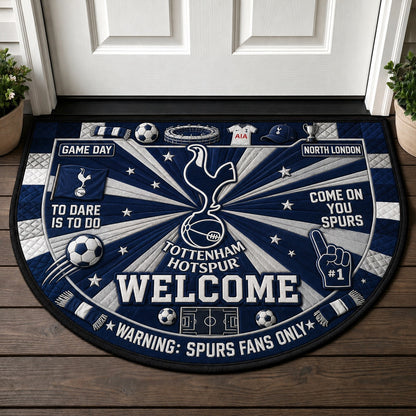 Premier League Football All Teams Custom Quilted Print Premium Welcome Mat – Personalized Baseball Doormat - 5to9style