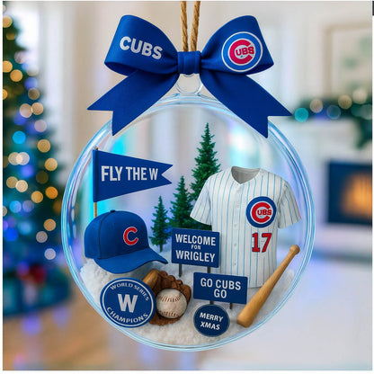 Baseball Ornament Christmas tree uniform of American baseball team - Ornament