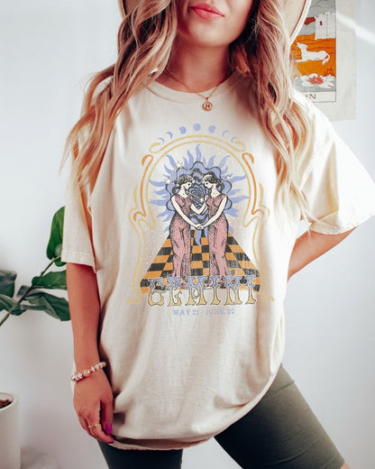 Zodiac Gemini Astrology Graphic Classic Unisex T-Shirt | 5To9Style