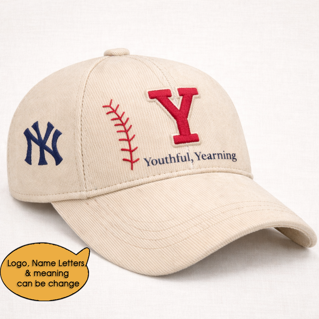 Baseball Personalized Letter 250th Anniversary USA  Unisex Baseball Cap
