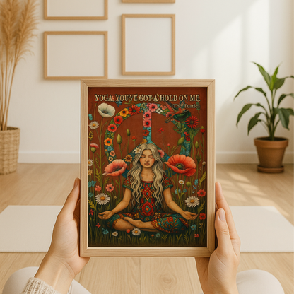 Yoga, You've Got A Hold On Me No Frame Poster | 5To9Style