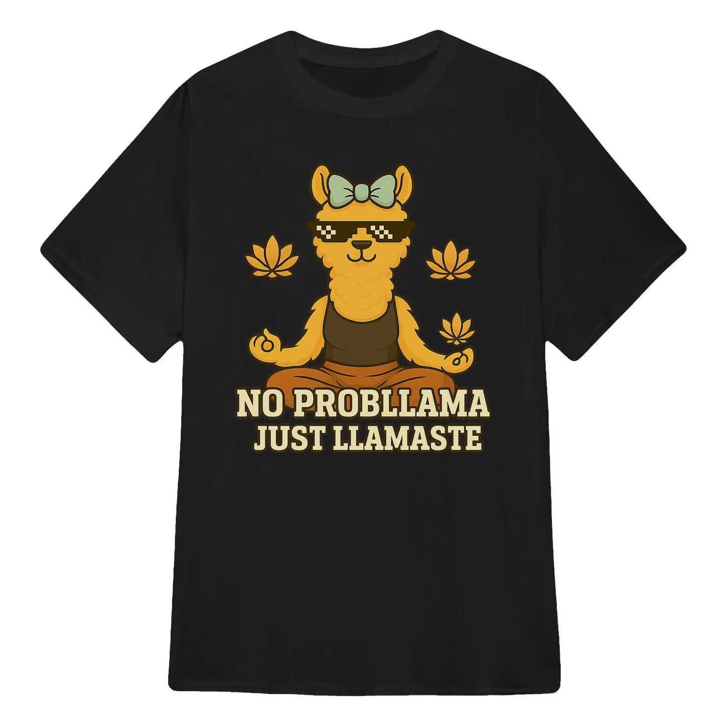 No Probllamaa Just Llamaste Chill Llama Yoga Classic Unisex T-Shirt | 5To9Style