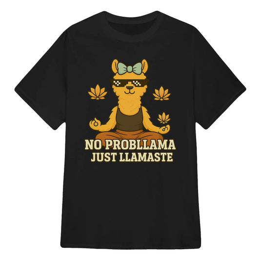 No Probllamaa Just Llamaste Chill Llama Yoga Classic Unisex T-Shirt | 5To9Style