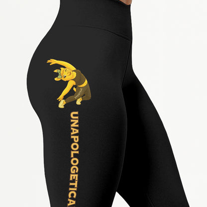 Unapologetically Me Chill Llama Yoga Pants All-Over Print Women's High Waist Leggings | 5To9Style