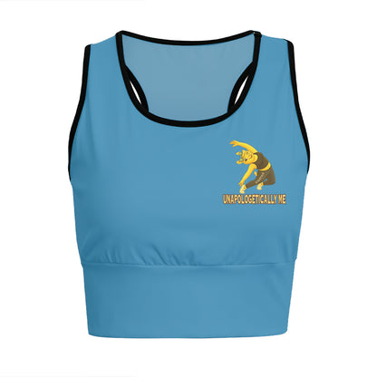 Unapologetically Me Chill Llama Yoga Women's Sports Bra