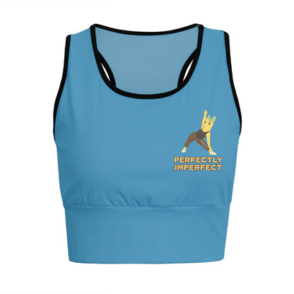 Perfectly Imperfect Chill Llama Yoga Women's Sports Bra