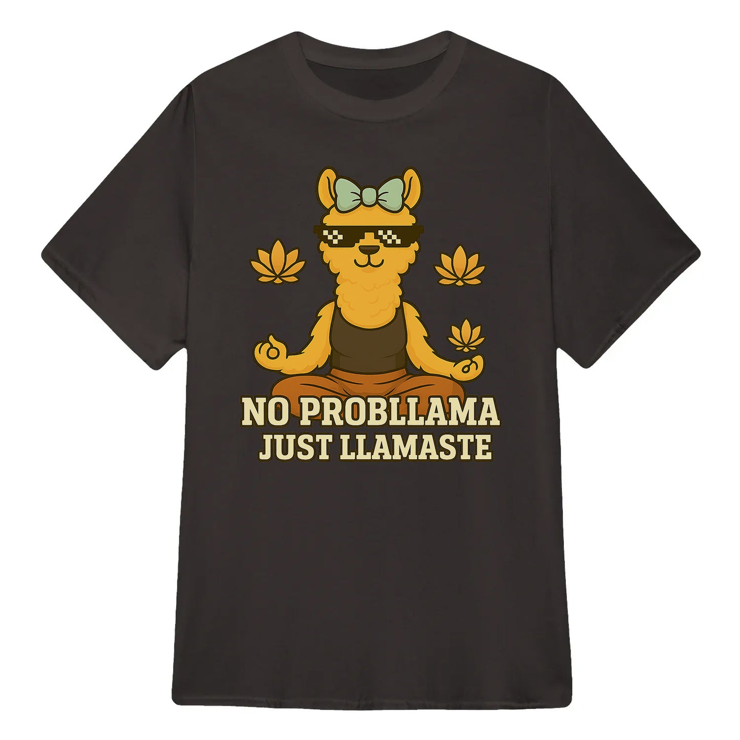 No Probllamaa Just Llamaste Chill Llama Yoga Classic Unisex T-Shirt | 5To9Style