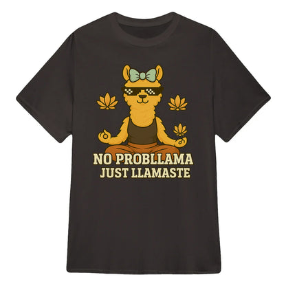 No Probllamaa Just Llamaste Chill Llama Yoga Classic Unisex T-Shirt | 5To9Style
