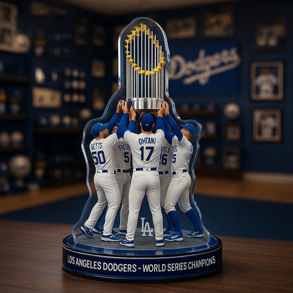 Lad  Baseball Team World Series Champions 2025  - Acrylic Plaque