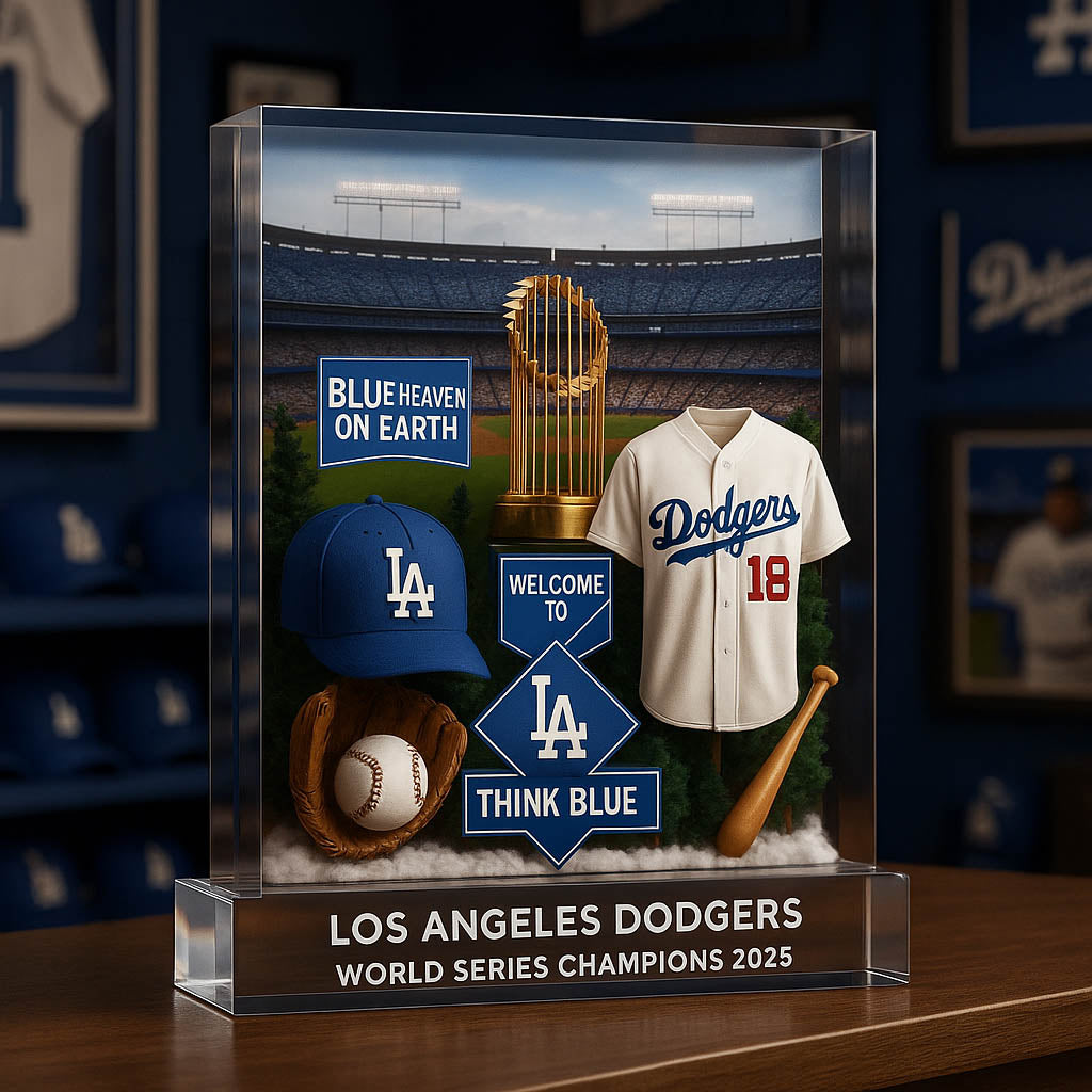 Lad  Baseball Team World Series Champions 2025  - Acrylic Plaque