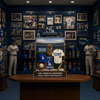 Lad  Baseball Team World Series Champions 2025  - Acrylic Plaque