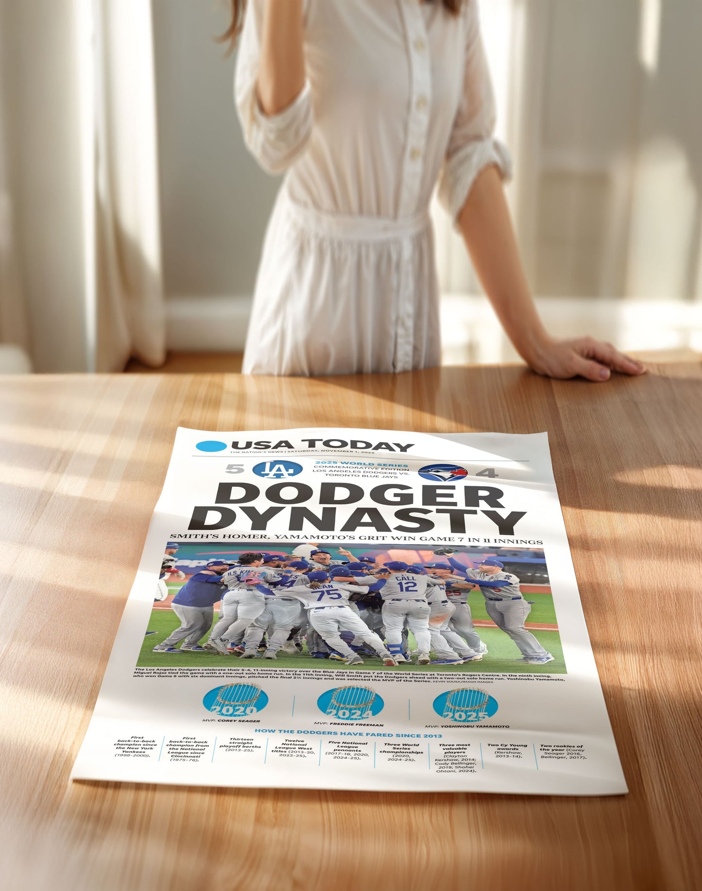 LAD Dynasty Front Page Wall Art