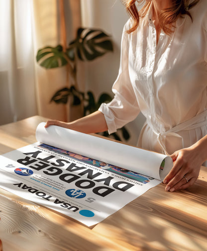 LAD Dynasty Front Page Wall Art