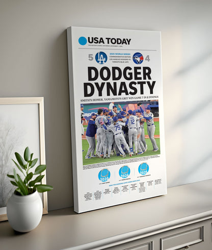 LAD Dynasty Front Page Wall Art