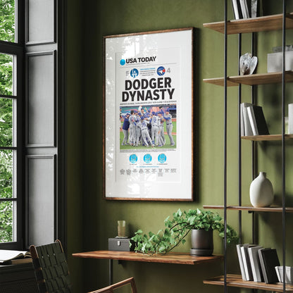 LAD Dynasty Front Page Wall Art