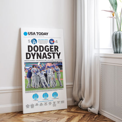 LAD Dynasty Front Page Wall Art