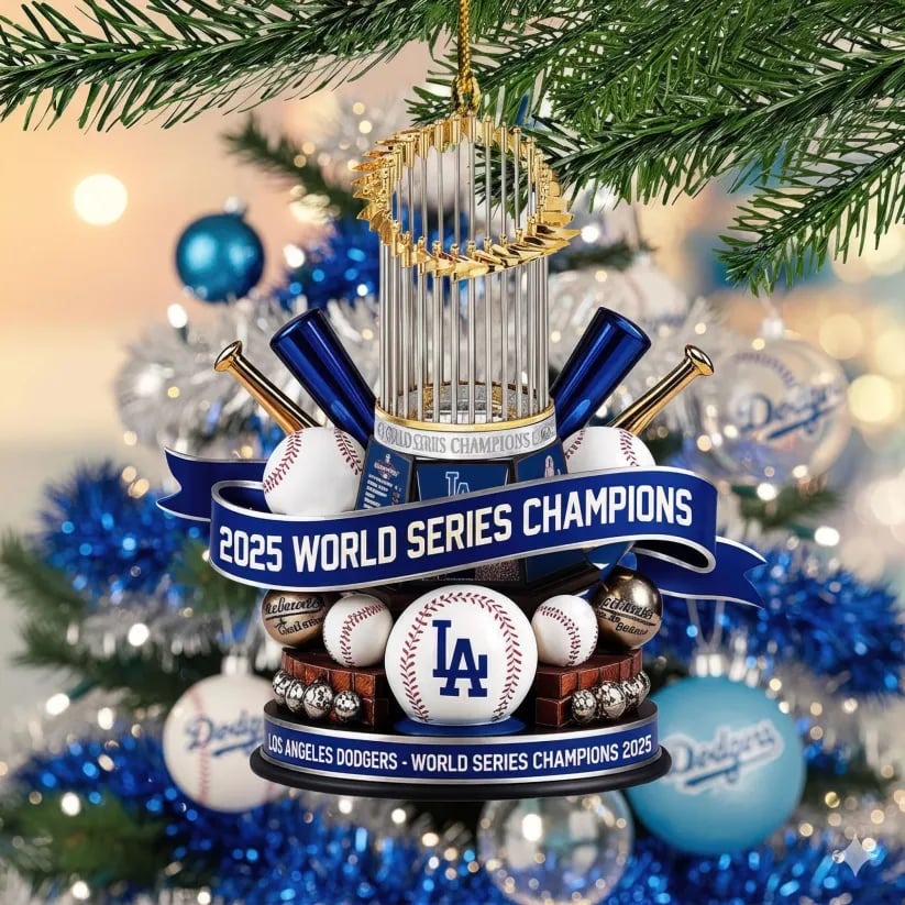 Lad baseball World Series Champions 2025 Baseball Team - Ornaments