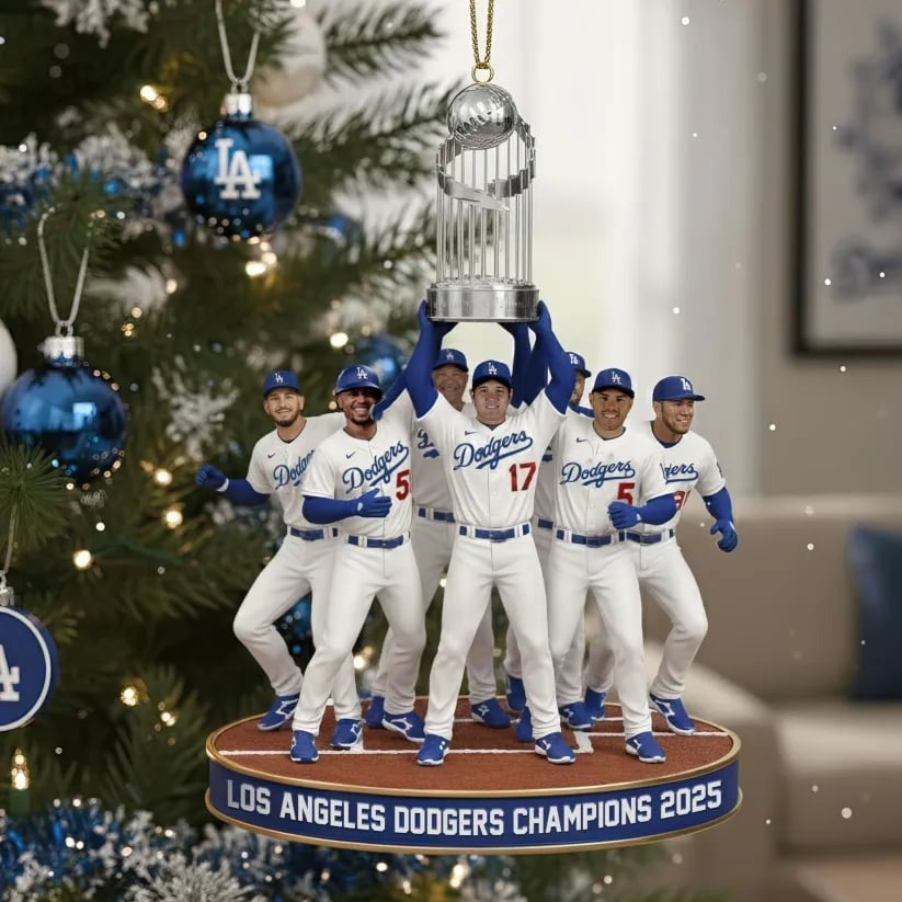 Lad baseball World Series Champions 2025 Baseball Team - Ornaments